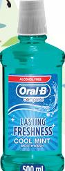 Oral B Lasting Freshness Cool Mint Mouthwash - 500ml