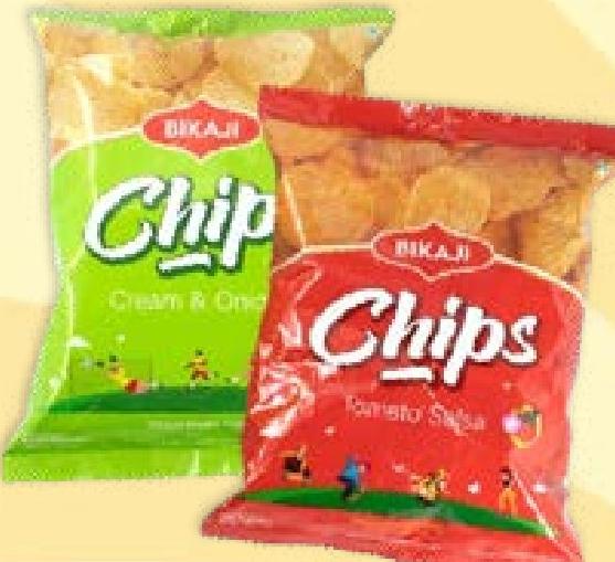 Bikaji Chips 40g (Classic Salt/ Cream Onion/ Tomato Salsa)