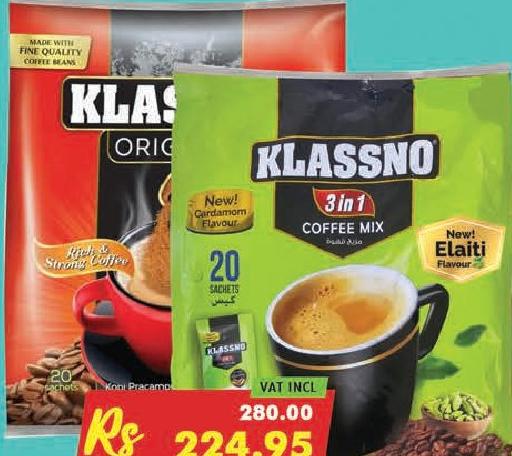Klassno Coffee Mix 3in1 Original Elaiti