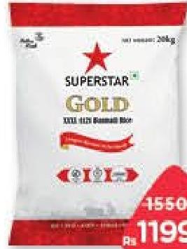 Superstar Gold 1121 Riz Basmati 20 kg