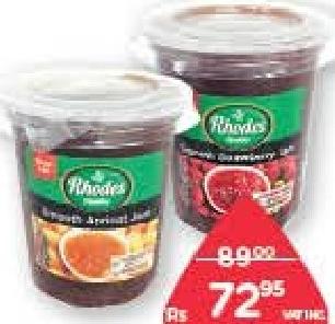 Rhodes Jam Touts la Gamme 290 g