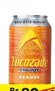 LUCOZADE ORANGE CAN 330ML