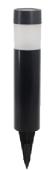 Borne solaire led Dimension : 6.3 x L 38.5 cm Matière : En plastique Couleur : Noir