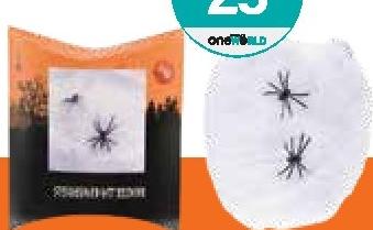 Halloween Stretchable Spiderweb