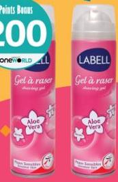 Labell Gel à Rasoir pour Femme 200ml