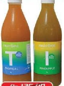 Fruitopie Fruit Juice 1lt (All Refs)