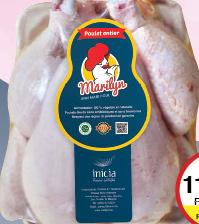 Marilyn Poulet Entier Frais - 500g