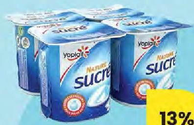 Yoplait Yoghurt-125G Plain Sweetened
