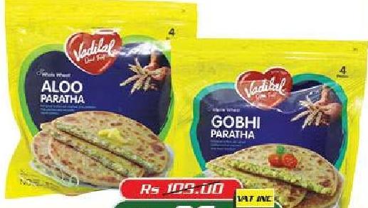 Vadilal Stuffed Paratha 400g (All Refs)