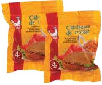 Cuisto Cateleesses de Poulet X 4 230g