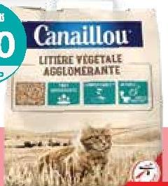 Canallou Litière Végétale Agglomérante 7L