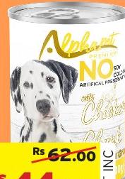 Alphapet Dog Food in Can 400g