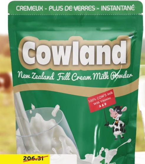 Cowland New Zealand Full Cream Milk Powder 1kg