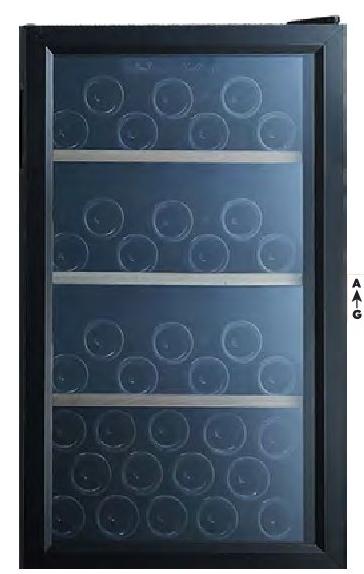 Wine Fridge 56 Bottles Wooden Shelves