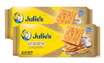 Julie's Biscuit-368G Golden Crackers