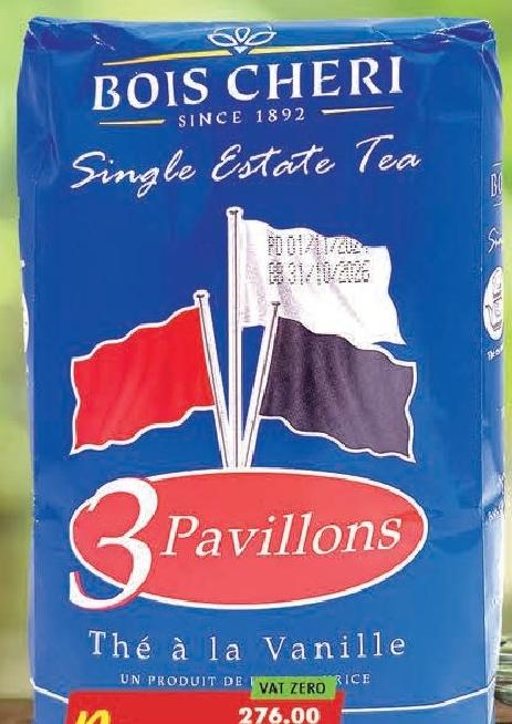 Bois Cheri Pavillons Vanilla Tea 500g