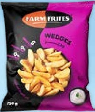 FARM FRITES Wedges Skin On 750g