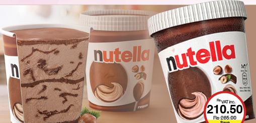 Nutella Ice Cream Pot - 470ml