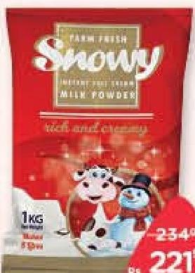 Snowy Instant Full Cream Milk Powder 1 kg