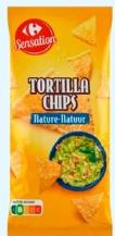Carrefour Tortilla Chips Nature-Natuur Le sachet de 200 g