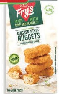 Fry's Chicken-Style Nuggets/Strips/Burger 380g/224g