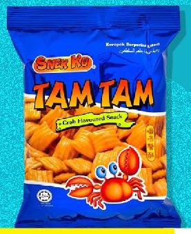 Tam Tam Crab Flavoured Snack 35G