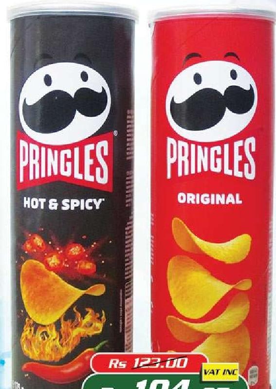 Pringles Original/Hot & Spicy 175g