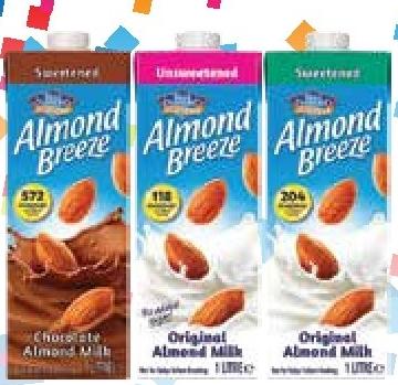 Almond Breeze UHT Flavoured Almond Milk 1L