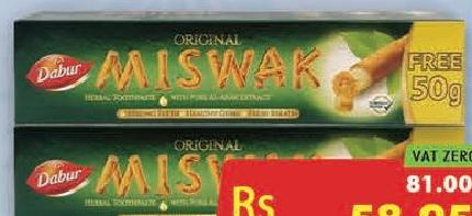 Dabur Herbal Toothpaste Miswak Extract 120g