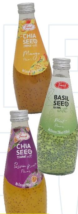 Fresh Basil / Chia Seeds Drink 290ml