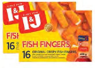 I&J Frozen Seafood-400G Fish Fingers