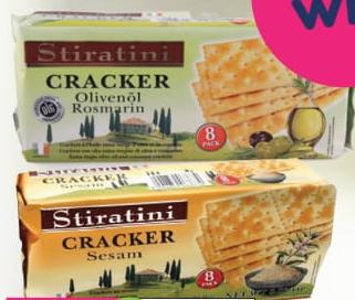 Stiratini Crackers Sesame / Olive Oil 250g