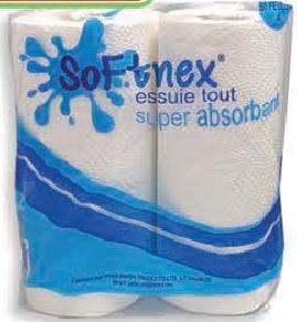 Softnex Kitchen Towel 2Ply x2 Rolls