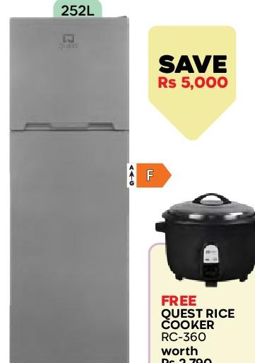 Top Mounted Fridge 252L
