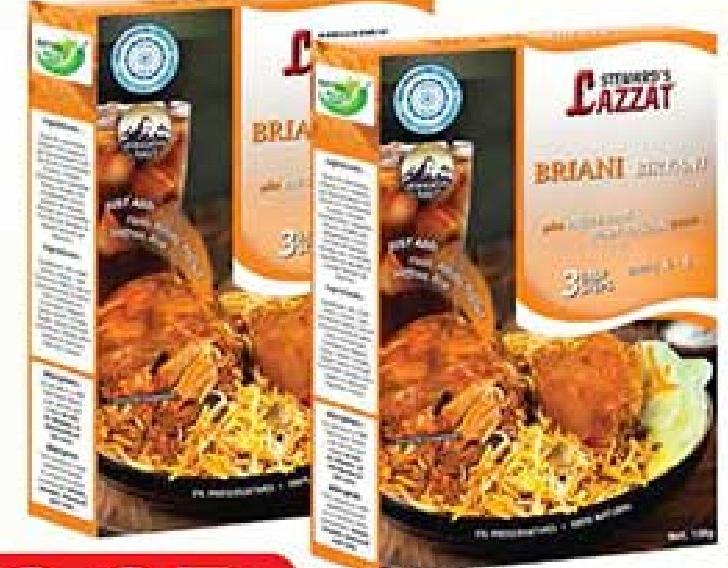 Steward's Lazzat Ready to Cook Paste Biryani 150G
