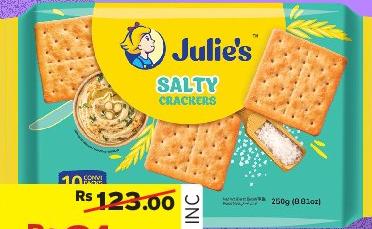 Julie's Salty Crackers 250g