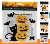 Halloween Window Stickers 20x20cm