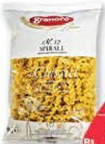 Granoro Farfalloni, Gramigna Coquillettes, Pennoni Rigati, Spirali, Tagliatelle Classica, Tagliati Mezzani 500 g