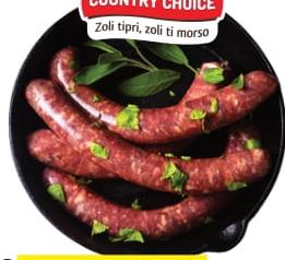 COUNTRY CHOICE LAMB SAUSAGES MERGUEZ 500G