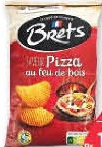 Brets Chips Pizza au feu de bois 125 g