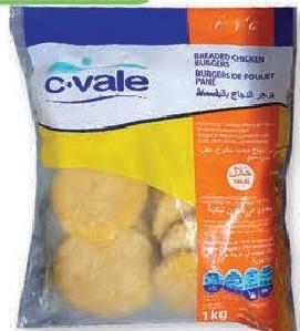 C.Vale Breaded Chicken Burger 1kg