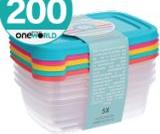 Excellent Houseware Plastic Food Container x 5