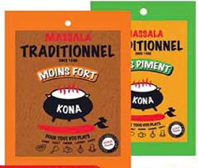 Kona Massala Moins Fort / Sans Piment