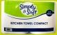 Simply & Soft Kitchen Towel Compact, 2 Rolls