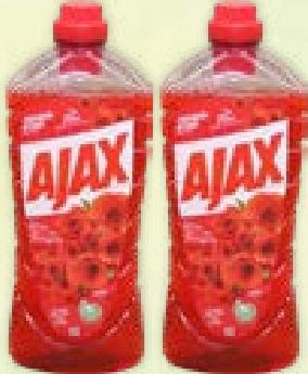 AJAX Nettoyant Fête Des Fleurs Naturelle 1.25lt