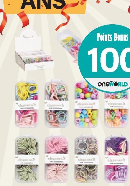 Eleganza Assorted Hair Accessories in Box