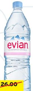 Evian Water 1.5LT