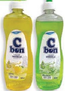C'Bon Dishwashing Liquid 750ml (4 Refs)