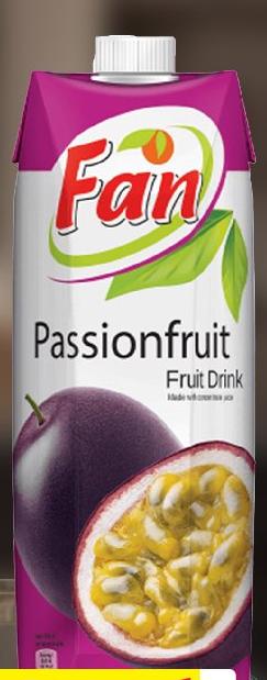 FAN Passion Fruit Juice 1LT