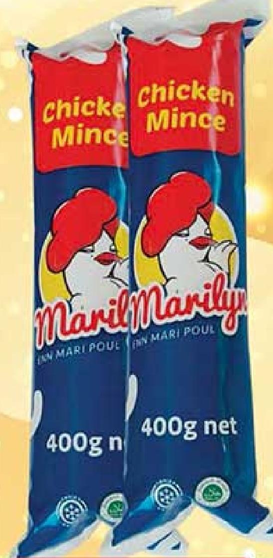 Marilyn Chicken Minced 400g
